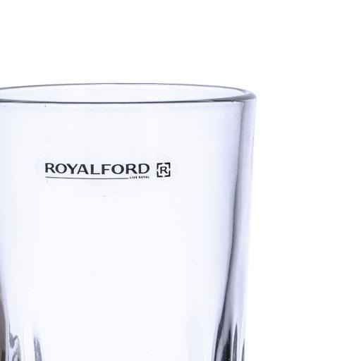 display image 9 for product Royalford 6Oz 6Pcs Glass Tumber - Water Cup Drinking Glass