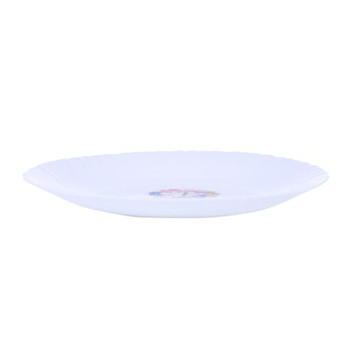 display image 6 for product Royalford 10.5" Opal Ware Spin Dinner Plate - Soup Deep Plate Pasta Plate