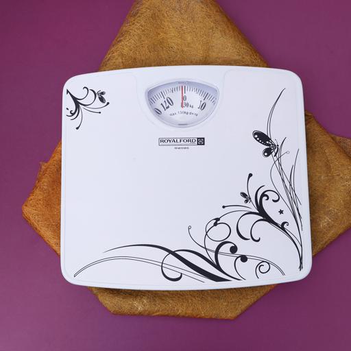 display image 1 for product Royalford Weighing Scale - Analogue Manual Mechanical Weighing Machine For Human Body-Weight Machine