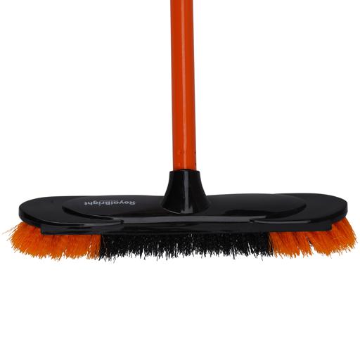display image 7 for product Royalford RF4885 Long Floor Broom with Handle - Upright Long Handle Broom with Stiff Bristles - Multipurpose Cleaning Tool Perfect for Home or Office Use - Ideal for all Sweeping Cleaning Job
