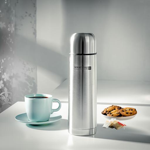 display image 2 for product Royalford Stainless Steel Vacuum Bottle, 750 Ml