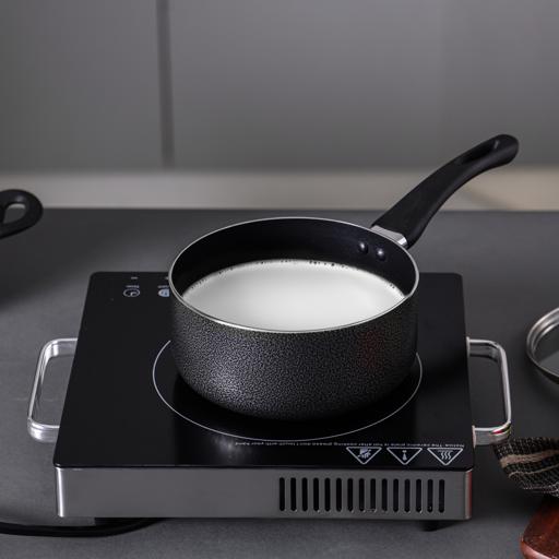 display image 6 for product 8Pcs Non-Stick Cookware Set, 2.5mm Body Thickness, RF4999 | Scratch Resistant, Tempered Glass Lids | Bakelite Knobs and CD Bottom | Suitable for Multiple Hobs