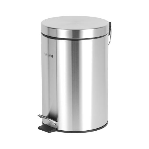 display image 0 for product Royalford RF5126 Stainless Steel Pedal Bin 7L, Kitchen Pedal Trash Bin | Stainless Steel Rubbish Bin with Soft Close Lid, Foot Pedal, Flat Lid & Strong Plastic Inner Bucket | Fingerprint Proof & Rust Resistant |Odor Free & Hygienic