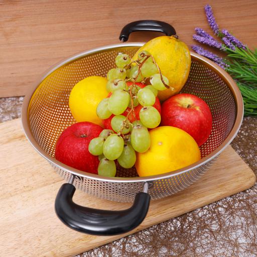 display image 3 for product Royalford Stainless Steel Strainer Basket 25 Cm