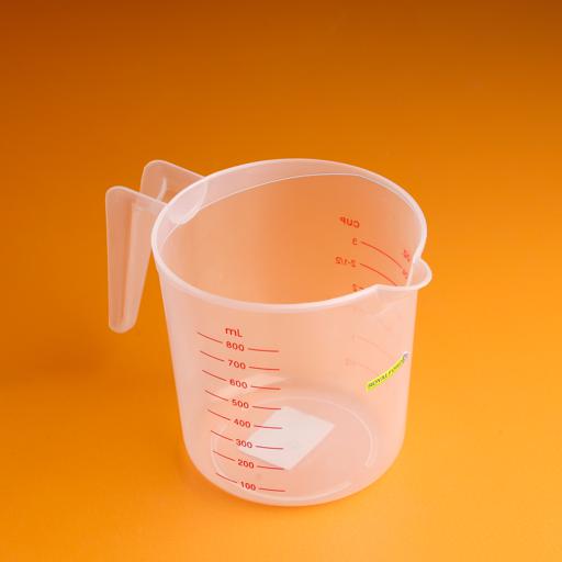 display image 3 for product 1L Measuring Jug, BPA Free Cup for Measurement, RF5470 | Measure Liquid, Oil and Baking Items for Kitchen & Restaurant Purpose | Microwave Safe | Cook with Accuracy