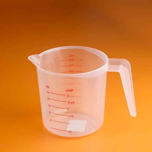 display image 2 for product 1L Measuring Jug, BPA Free Cup for Measurement, RF5470 | Measure Liquid, Oil and Baking Items for Kitchen & Restaurant Purpose | Microwave Safe | Cook with Accuracy