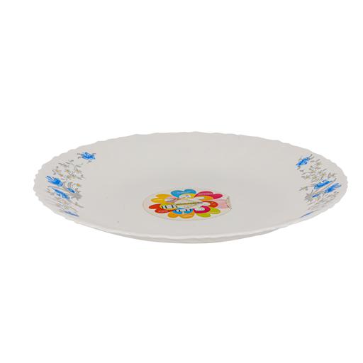 display image 6 for product Royalford Opal Ware Romantic Dinner Plate, 9.5 Inch