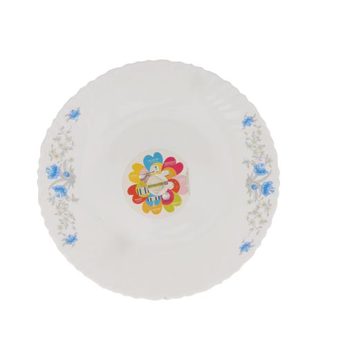 Royalford Opal Ware Romantic Dinner Plate, 9.5 Inch hero image