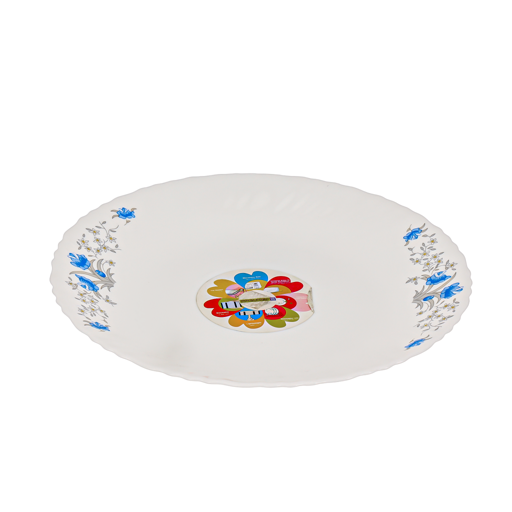 display image 4 for product Royalford Opal Ware Romantic Dinner Plate, 9.5 Inch