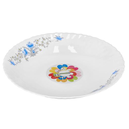 display image 5 for product Royalford Opal Ware Romantic Soup Plate, 9.5 Inch