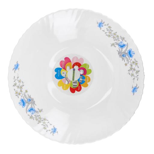 display image 7 for product Royalford Opal Ware Romantic Soup Plate, 9.5 Inch