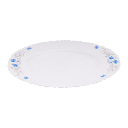 Royalford Opal Ware Romantic Oval Plate, 14 Inch hero image