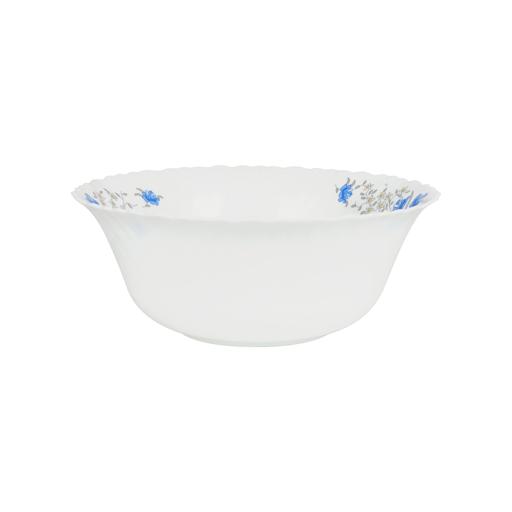 display image 1 for product Royalford Opal Ware Romantic Soup Bowl, 10 Inch