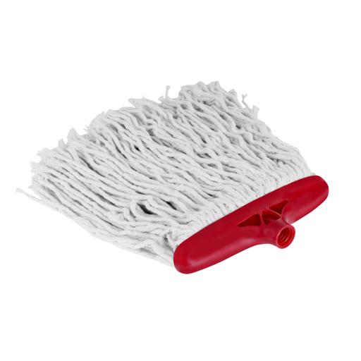 display image 9 for product Royalford Cotton Mop Head With Iron Pole - Long & Durable Handle With Hanging Loop