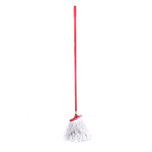 display image 6 for product Royalford Cotton Mop Head With Iron Pole - Long & Durable Handle With Hanging Loop