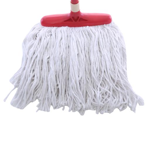 display image 7 for product Royalford Cotton Mop Head With Iron Pole - Long & Durable Handle With Hanging Loop