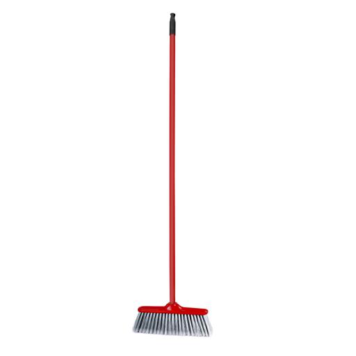 display image 4 for product Royalford Long Floor Broom With Strong Iron Handle - Upright Long Handle Broom With Stiff Bristles