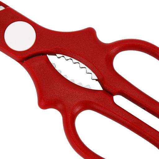 display image 10 for product Royalford RF5839 Stainless Steel Kitchen Scissors | 2-in-1Kitchen Scissor - Multi-Purpose Stainless Steel Home & Kitchen Utility Shear - All-in-One Scissor with Nut Cracker - Soft-Grip Ergonomic Handles, Simple and Stylish