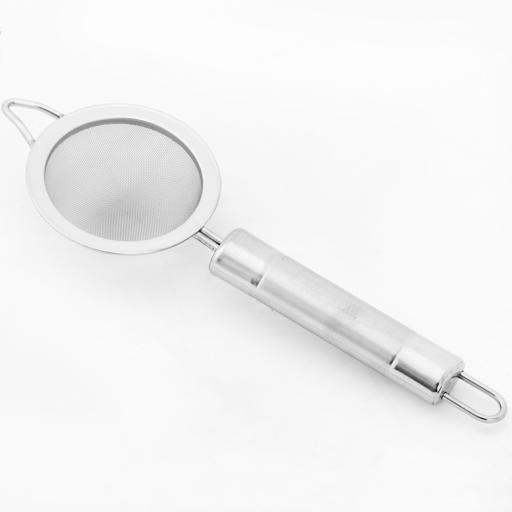 display image 12 for product Royalford Stainless Steel Strainer, 7.2 Cm - Premium Fine Mesh Strainer- Sieve Solution