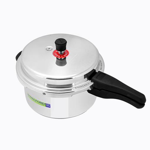 display image 4 for product Royalford 10L Aluminium Induction Base Pressure Cooker - Lightweight & Durable Cooker With Lid, Cool