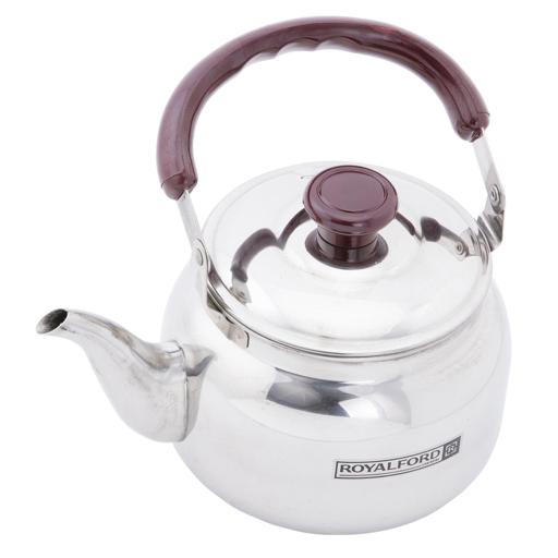 display image 5 for product Royalford 1 Liter Stove Top Tea Kettle - Large Capacity Stainless Steel Stove-Top Tea Pot - Tea