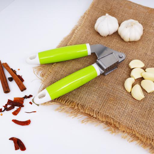 display image 4 for product Royalford Garlic Press With Plastic Handle - Super Easy To Clean - Crush Garlic & Ginger With Ease