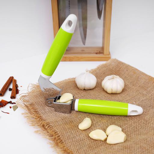 display image 5 for product Royalford Garlic Press With Plastic Handle - Super Easy To Clean - Crush Garlic & Ginger With Ease