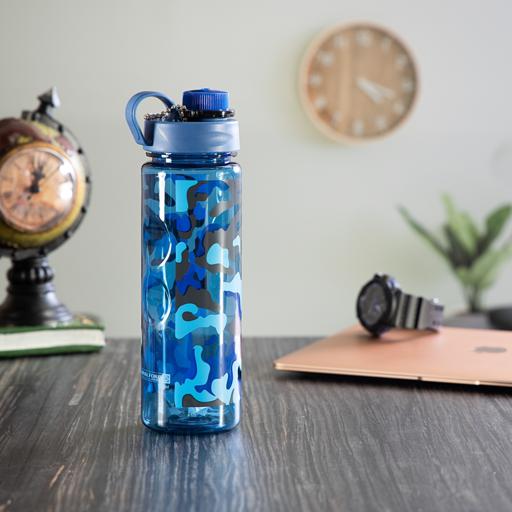 display image 2 for product Royalford 600Ml Water Bottle - Reusable Water Bottle Wide Mouth With Hanging Clip