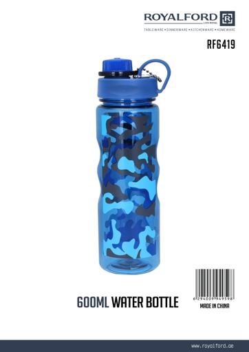 display image 9 for product Royalford 600Ml Water Bottle - Reusable Water Bottle Wide Mouth With Hanging Clip