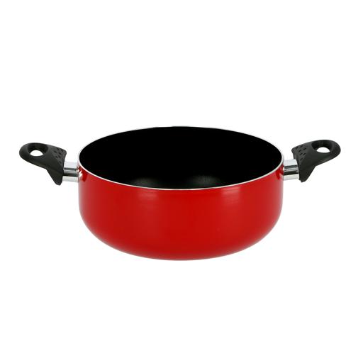 Buy Royalford Non-Stick Ceramic Casserole With Glass Lid 20 Cm- Durable Non- Stick Coating, High-Quality Online in UAE - Wigme