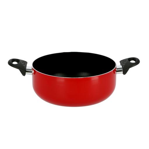 display image 6 for product Royalford Non-Stick Ceramic Casserole With Glass Lid 22 Cm- Durable Non-Stick Coating, High-Quality