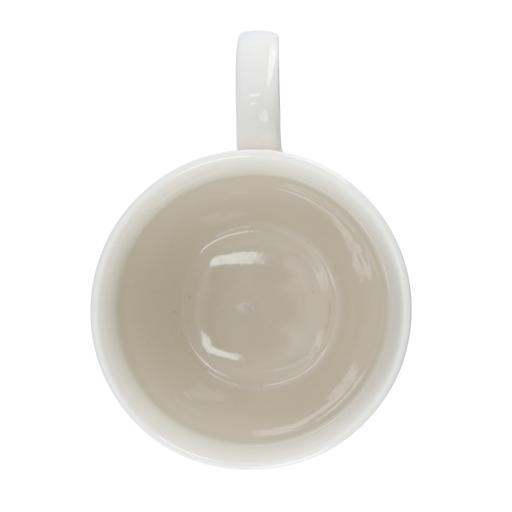 display image 3 for product Royalford 14Oz Bone Wave Square Coffee Mug - Large Coffee & Tea Mug, Traditional Extra Large Tea Mug