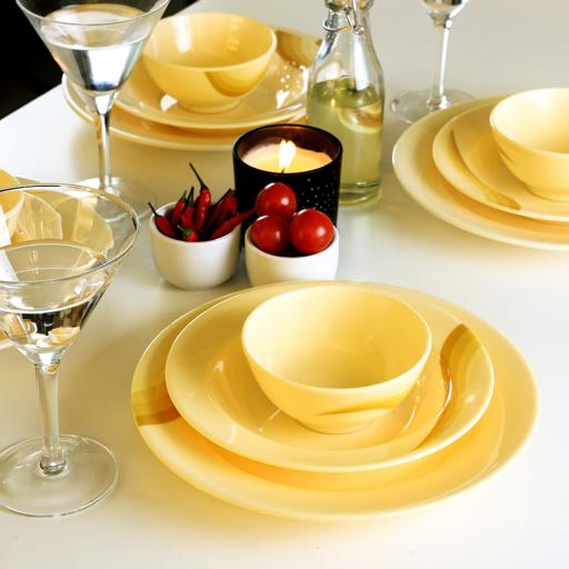 display image 5 for product Royalford Melamine Ware Dinner Set, 40 Pcs