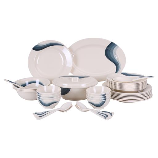 Royalford Melamine Ware Dinner Set, 40 Pcs hero image