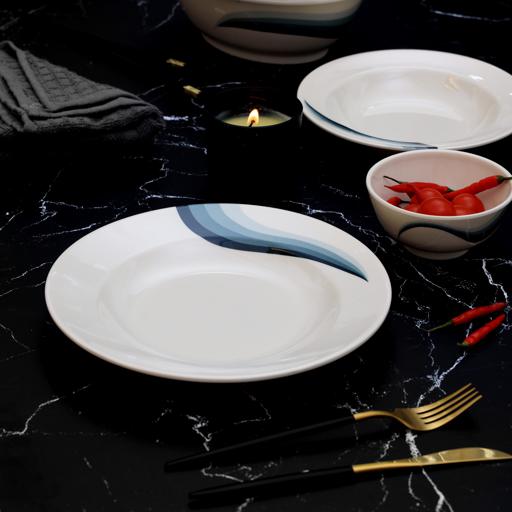 display image 2 for product Royalford Melamine Ware Dinner Set, 40 Pcs