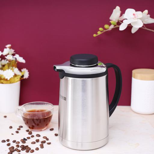 display image 1 for product Royalford Steel Vacuum Flask, 1L