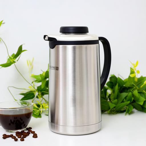 display image 1 for product Royalford Steel Vacuum Flask, 1.6L