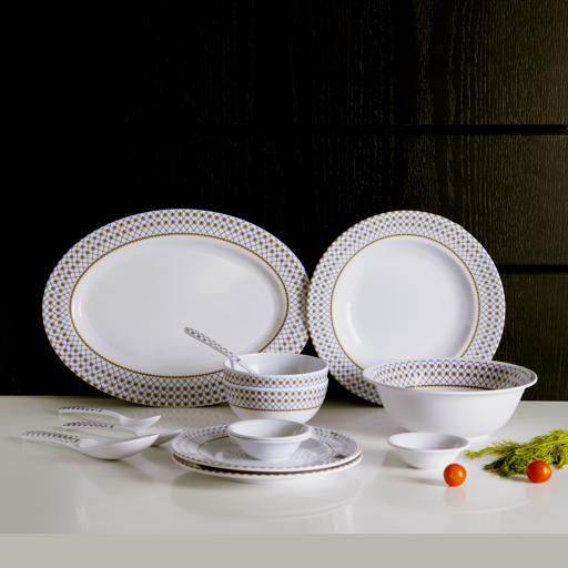 display image 1 for product 35 Pcs Dinner Set | Melamine Ware | Break Resistant