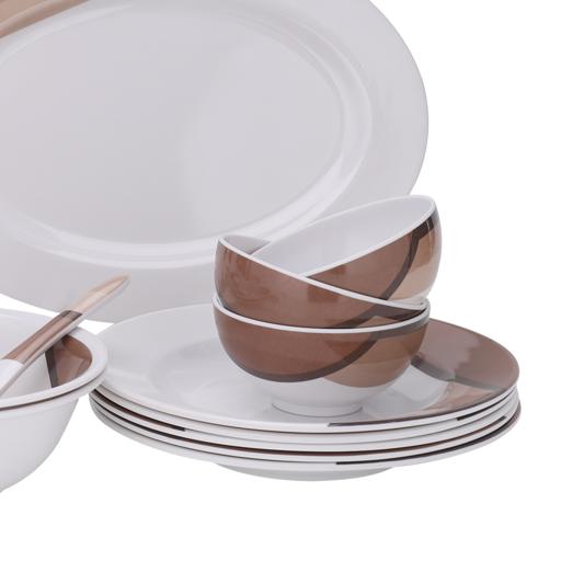 display image 8 for product Royalford Melamine Ware Dinner Set, 35 Pcs