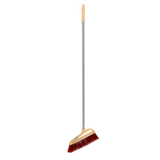 display image 8 for product Royalford Plastic Broom With Dustpan Set - Hand Broom With Synthetic Stiff Bristles - Broom Set