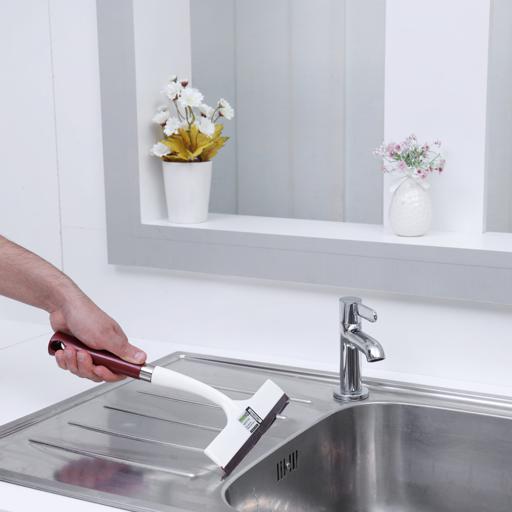 display image 2 for product Royalford Window Squeegee - Multipurpose Glass Cleaning Hand Wiper With Rubber Blade For Home & Office