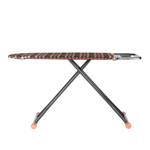 display image 6 for product Royalford RF7138 Mesh Ironing Board | 41x116 Cm | Portable | Steam Iron Rest | Heat Resistant Cover | Contemporary Lightweight Board with Adjustable Height & Rubber Feet Cover