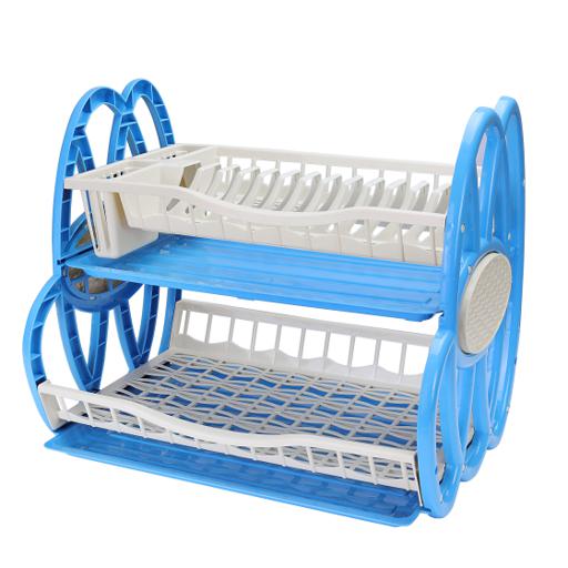 Buy Royalford 2 Tiered Kitchen Dish Drainer Drying Rack Multi Purpose Draining Board With Drip 1666