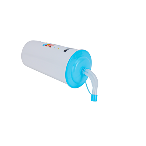 display image 5 for product Royalford 450Ml Straw Cup - Portable Drinking Tube Straw Resistant Clear Juice Cup