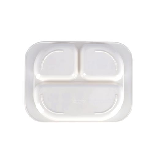 display image 7 for product Royalford Melamine Ware 3-Section Rectangular Baby Plate, 25.6X18.8X2 Cm