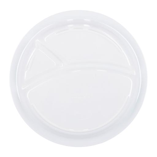 display image 5 for product Royalford Melamine Ware 3-Section Round Baby Plate, 21.3X2 Cm