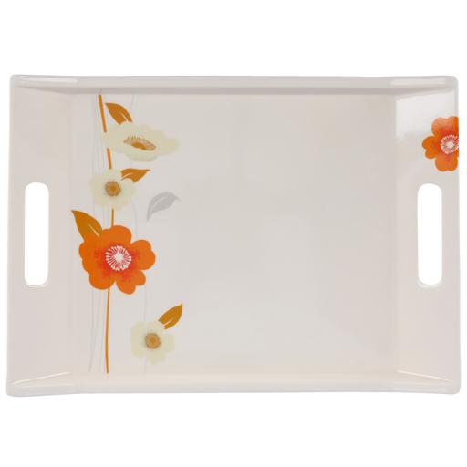 display image 8 for product Royalford Melamine Ware Tray, 38.5X27.3X1.6 Cm