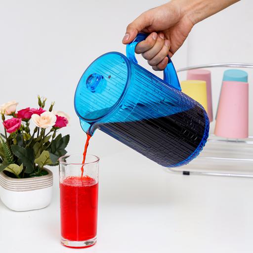 display image 2 for product Royalford 2 Litre Water Jug - Portable Multi-Purpose Colourful Jug With Lid For Water Picnic Juice