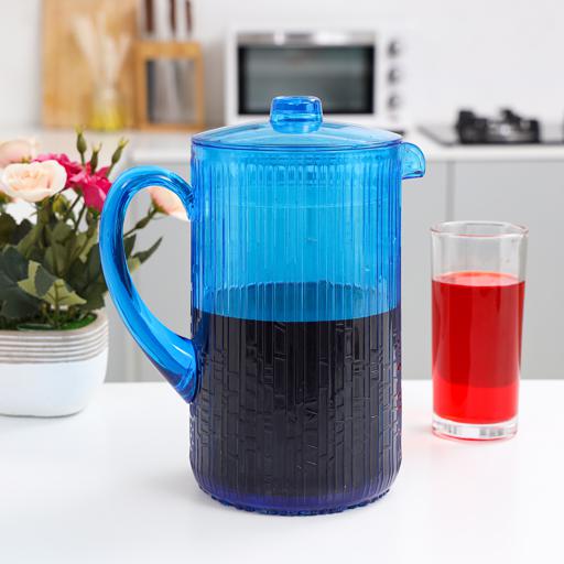 display image 1 for product Royalford 2 Litre Water Jug - Portable Multi-Purpose Colourful Jug With Lid For Water Picnic Juice