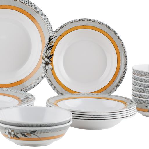 display image 6 for product Royalford Melamine Dinner Set, 20 Pcs